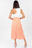 Falda midi con flores y abertura (6943528386602)