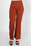 Pantalón pierna ancha tiro alto
