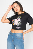 Playera crop chicas super poderosas