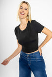 Playera con amarre en espalda