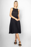 Vestido midi con bolsas