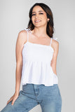 Blusa de tirantes con amarre