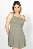 Vestido corno con tirantes