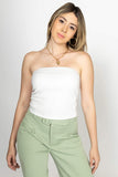Blusa strapless