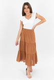 Falda  lisa larga campesina (6929747968042)