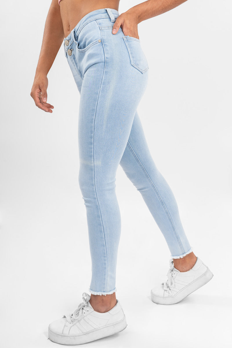 Jeans skinny tiro alto con bolsas (6943528845354)