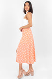 Falda midi con flores y abertura (6943528386602)